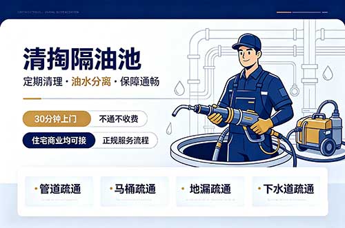 阿克苏清掏隔油池