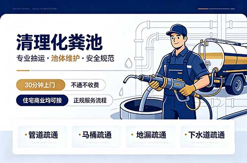 阿克苏清理化粪池